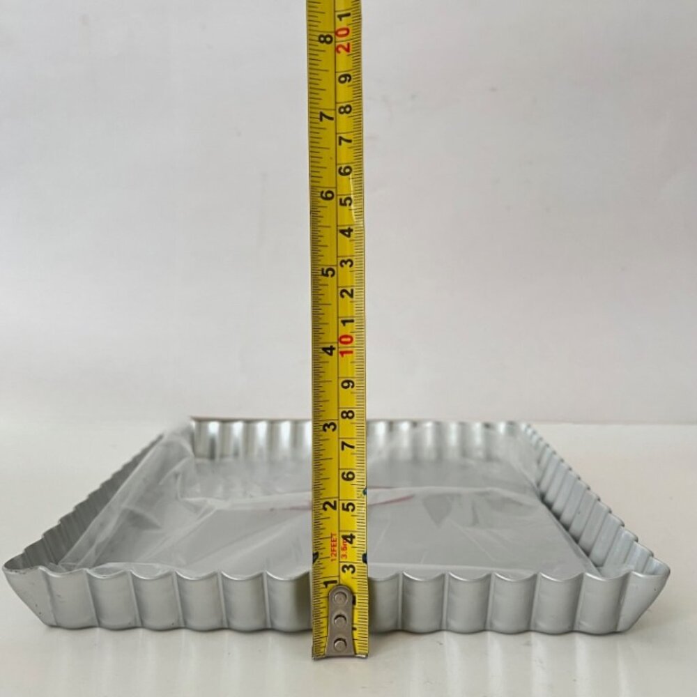 NEW ProSeries Fluted Removable Bottom Fat Daddio's Tart / Quiche Pans-Set of two - Picture 15 of 17